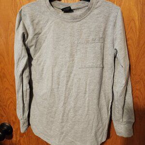 Little Bipsy Long Sleeve Gray Shirt -Size 9-10
